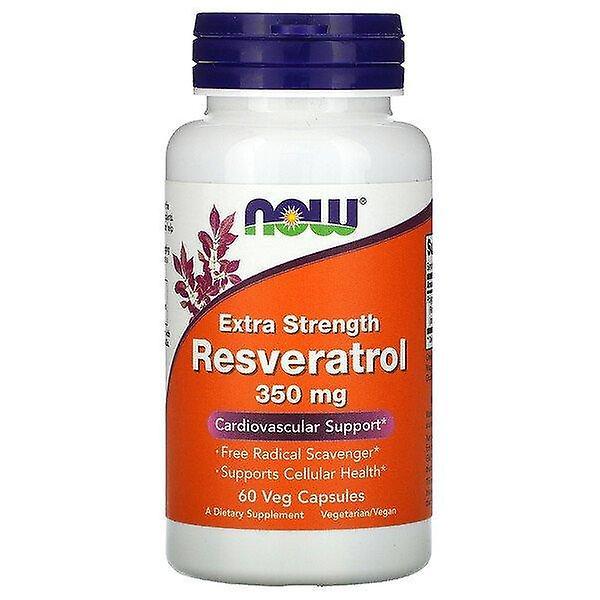 Now Foods, Extra Strength Resveratrol, 350 mg, 60 Veg Capsules on Productcaster.