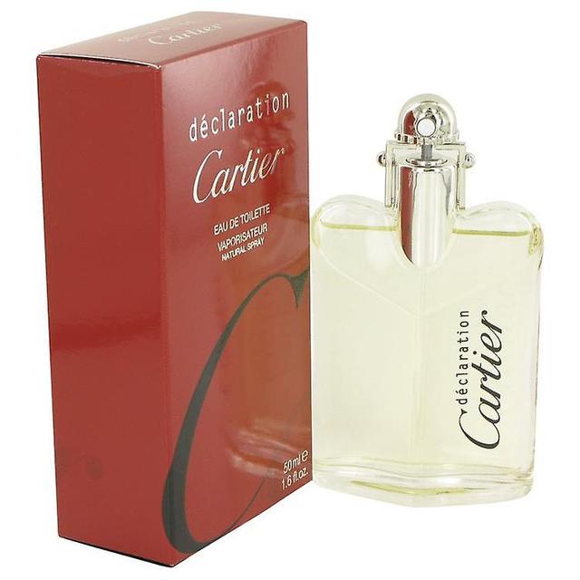 Declaration eau de toilette spray by cartier 1.7 oz eau de toilette spray on Productcaster.