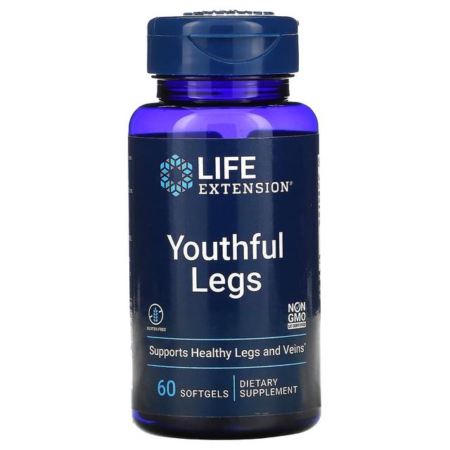 Life Extension, Youthful Legs , 60 Softgels on Productcaster.