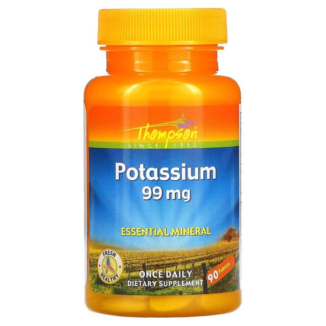 Thompson, Potassium, 99 mg, 90 Tablets on Productcaster.