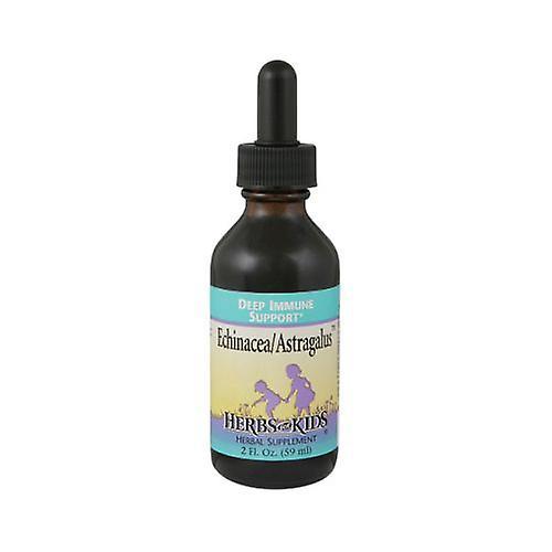 Herbs For Kids Echinacea/Astragalus Blend, Alcohol-Free 2 FL Oz (Pack of 2) on Productcaster.