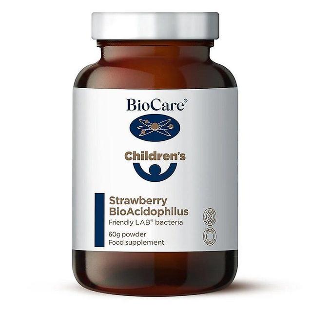 BioCare Dzieci's Truskawka BioAcidophilus 60g (13060) on Productcaster.