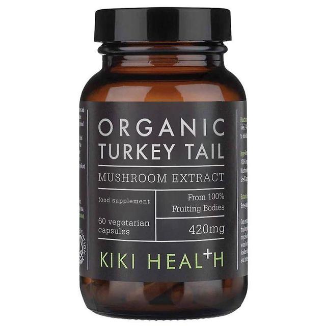 KIKI Health KIKI Saúde Cogumelo Extrato Turquia Cauda Cápsulas 60 on Productcaster.