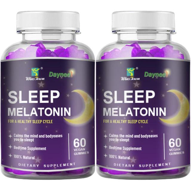 60ct Vitamins & Supplements - Vegan Sleep - Melatonin Gummies 2PCS on Productcaster.