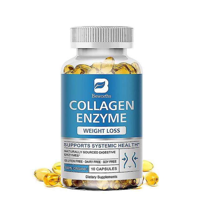 Guoguo Gratis verzending Enzym Collageen Capsule Afslanken Afvallen Snelle ondersteuning Spijsvertering Anti-aging voor vrouwen en mannen Gezondhei... on Productcaster.