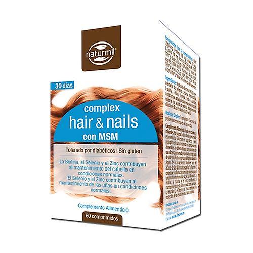 Naturmil Hair & Nails 60 capsules on Productcaster.