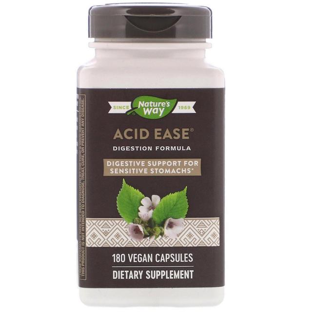 Nature's Way, Acid Ease, Digestion Formula, 180 Vegan Capsules on Productcaster.