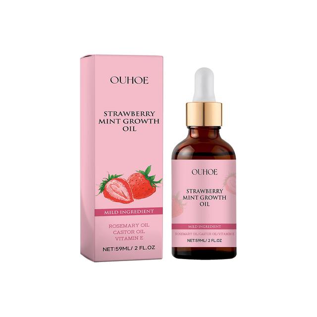 Strawberry Mint Hair Oil för män och kvinnor (1 st) on Productcaster.