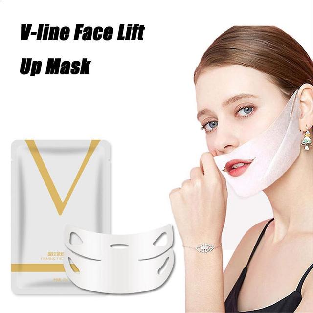 V-line Face Lift Up Mask Lift Aperte a V-face Artifact Mask Remova ambos Branco on Productcaster.