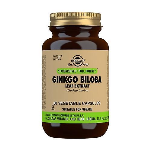 Solgar Ginkgo Biloba 60 rastlinných kapsúl on Productcaster.