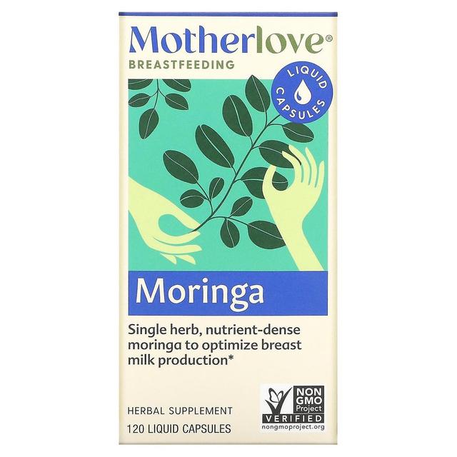 Motherlove, Moringa, 120 flydende kapsler on Productcaster.