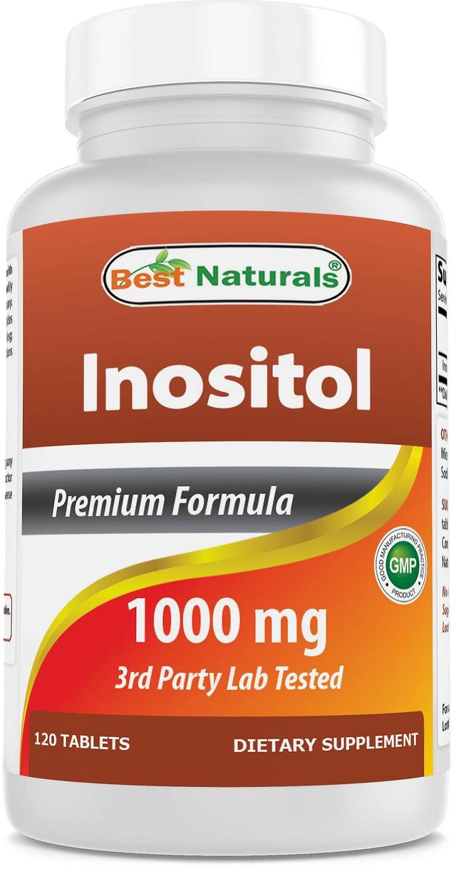 Best naturals inositol 1000 mg 120 tablets on Productcaster.