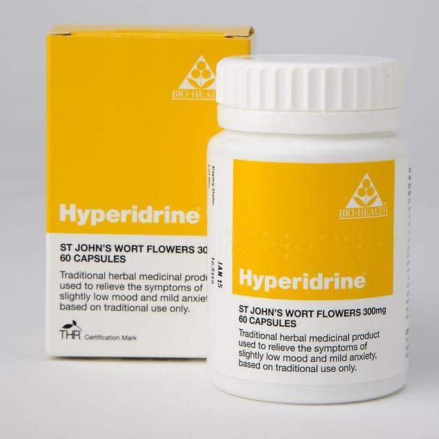 Bio Health Bio-Gesundheit Hyperidrin 60's on Productcaster.