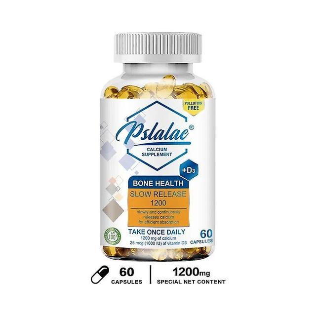 Eccpp Calcium Citrate And Calcium Carbonate Blend 1200 Mg, Bone Health Supplement For Adults Contains 1000 Iu Vitamin D3 60 Capsules on Productcaster.