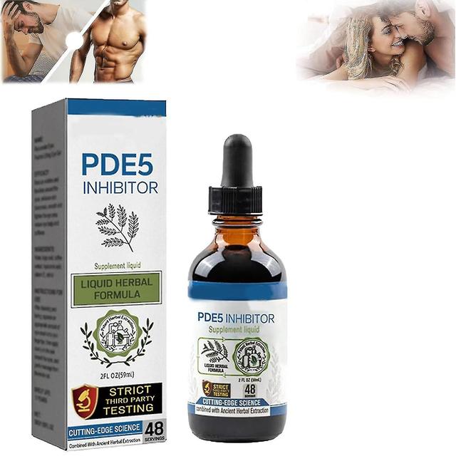 Pde5 Drops, Men's Drops, Pde5 Inhib Supplement Drops, Drops For Men, Improving Ness Endurance Drops 1pcs on Productcaster.