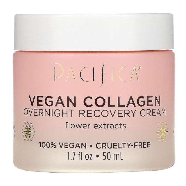 Pacifica, vegansk kollagen, overnight recovery cream, 1,7 fl oz (50 ml) on Productcaster.