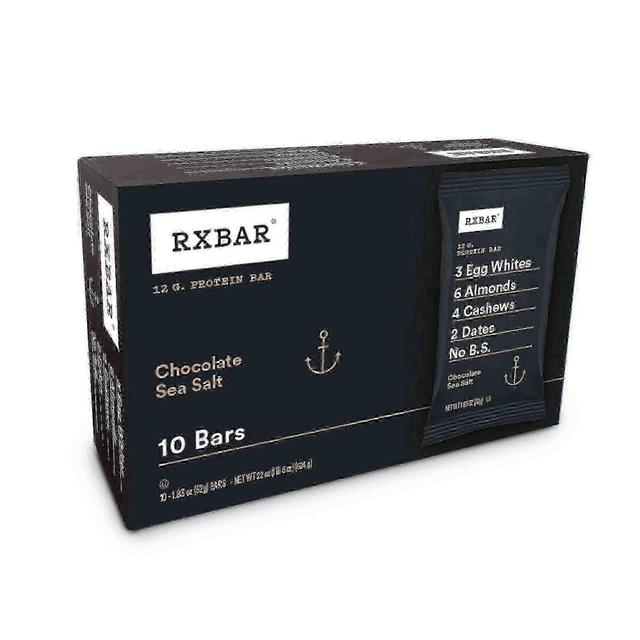 Rxbar čokoláda morská soľ proteínové tyčinky, 10 ea on Productcaster.