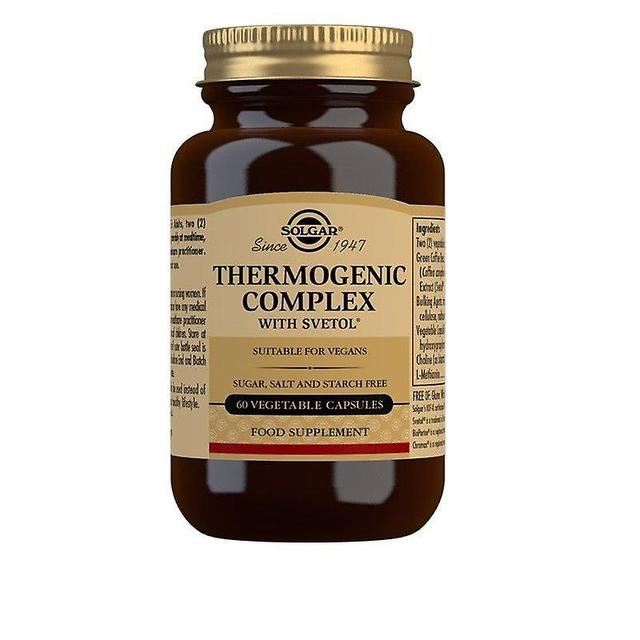 Solgar Thermogenic Complex Vegicaps 60 (12536707) on Productcaster.