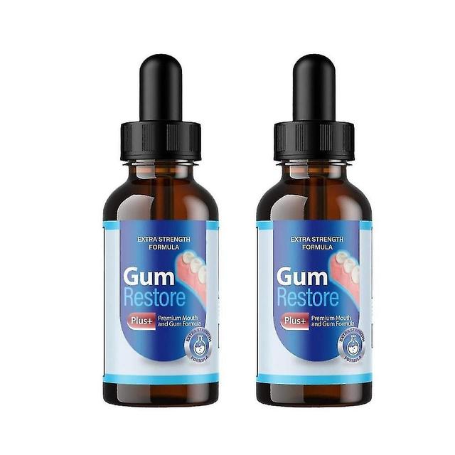 1-3X Gum Restore Plus - Oral Drops For Teeth, Bad Breath, Gums Repair 30ML Hk 2pcs on Productcaster.