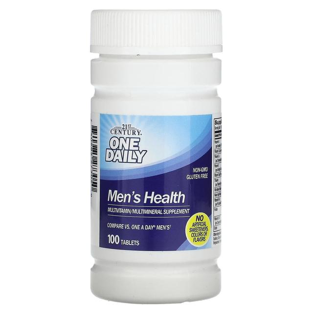 21st Century, One Daily, Men's Health, 100 Tabletten on Productcaster.