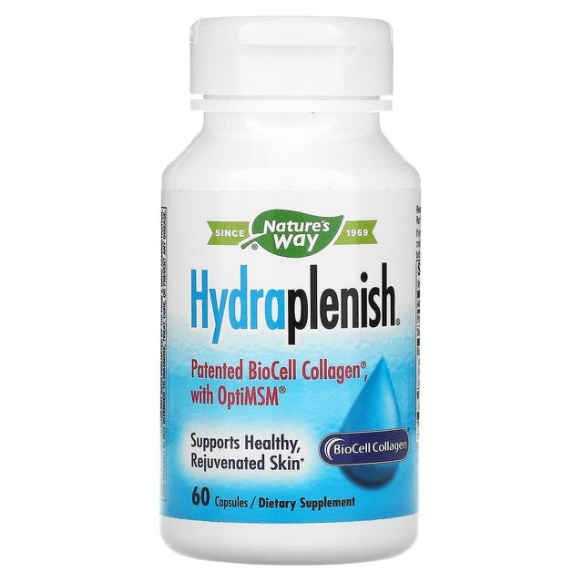 Nature's Way, Hydraplenish, Patenterat BioCell Kollagen med OptiMSM, 60 kapslar on Productcaster.