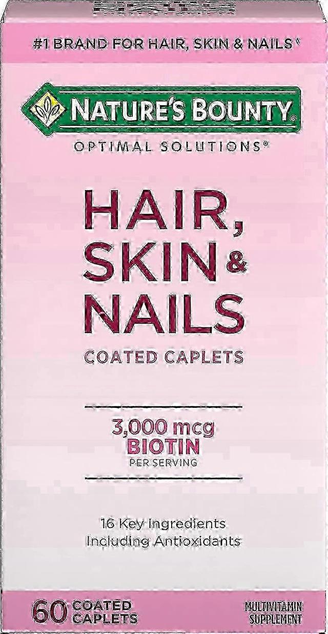 Natures Bounty Nature's bounty hair, skin & nails, coated caplets, 60 ea on Productcaster.