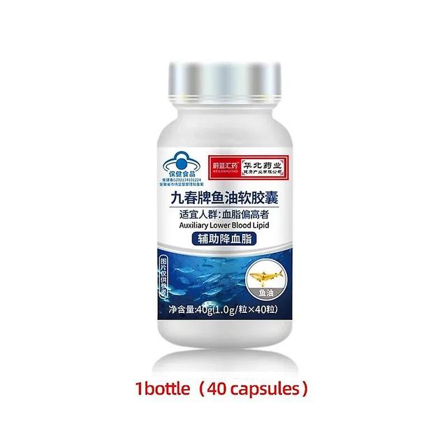 Tib Omega 3 Fish Oil Capsules 1000mg Rich In Dha Epa Supplements Health Food Non-gmo Cfda Approve 40pcs/bottle 1bottle 40pcs on Productcaster.