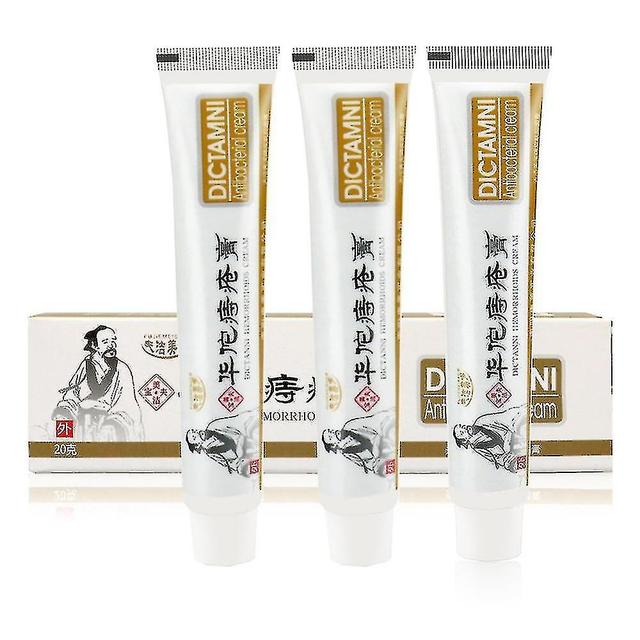 3pcs Effektive Kräuter-Hämorrhoiden-Creme, antibakteriell-chinesische Behandlung Neu on Productcaster.