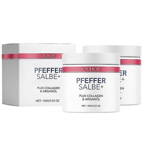 Pfeffer Salbe Plus Collagen Arganl - 1-3pcs Pfeffersalbe Plus Collagen Arganl 2pcs on Productcaster.