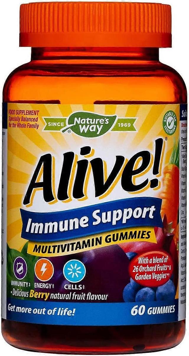 Nature's Way Alive! Immune Support 60 Gummies on Productcaster.