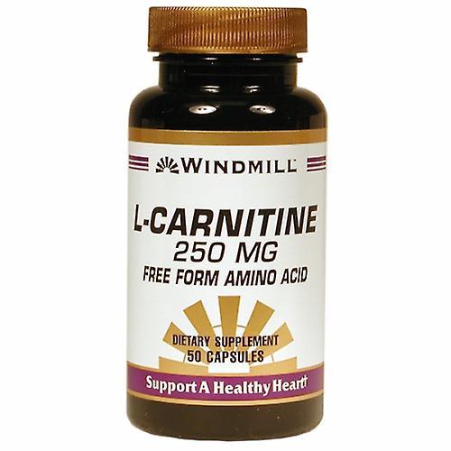 Windmill Health L-Carnitine,250 mg,50 Caps (Paquet de 6) on Productcaster.