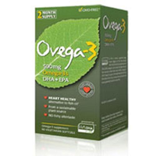 Ovega-3 DHA EPA Vegetarian, 60 Softgels (Pack of 4) on Productcaster.