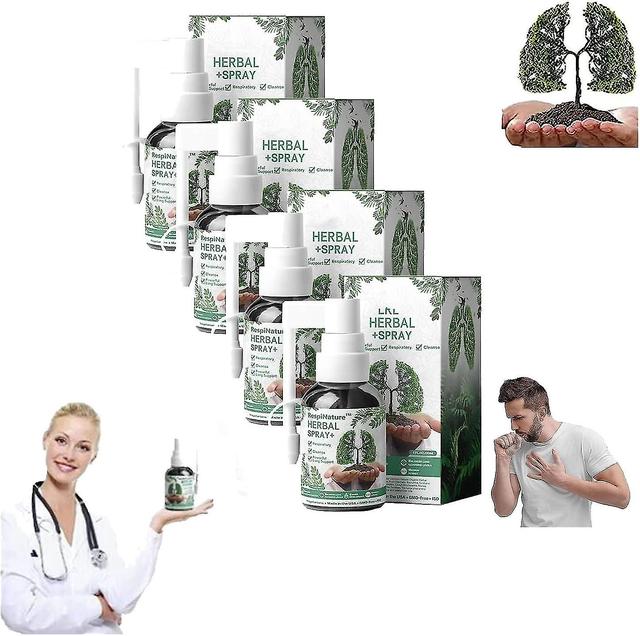 Mike 2023 Respinature Herbal Lung Cleanse Mist-powerful Lung Support, Herbal Care Essence,30ml Herbal Spray 3 Pcs on Productcaster.