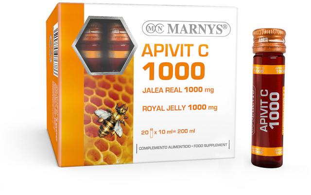 Marny's Marnys Apivit C 20 injekčné liekovky x 1000 mg on Productcaster.