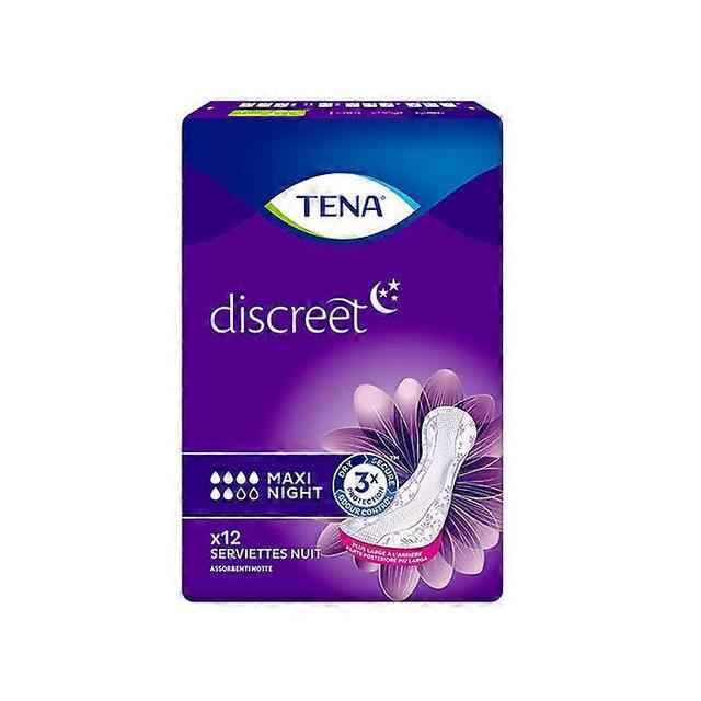 Tena discreet maxi night incontinence pad 12und on Productcaster.