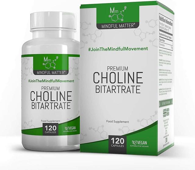 Mindful Matter Choline Bitartrate (700mg) 120 Capsules 1 Bottle (120 Capsules) on Productcaster.