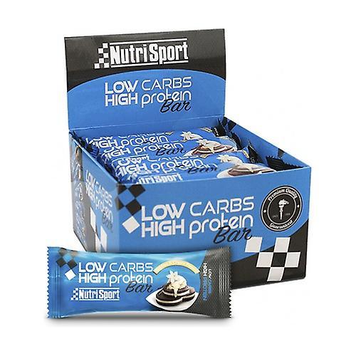 Nutrisport Box of low carb brownie bars 16 bars of 60g (Brownie) on Productcaster.