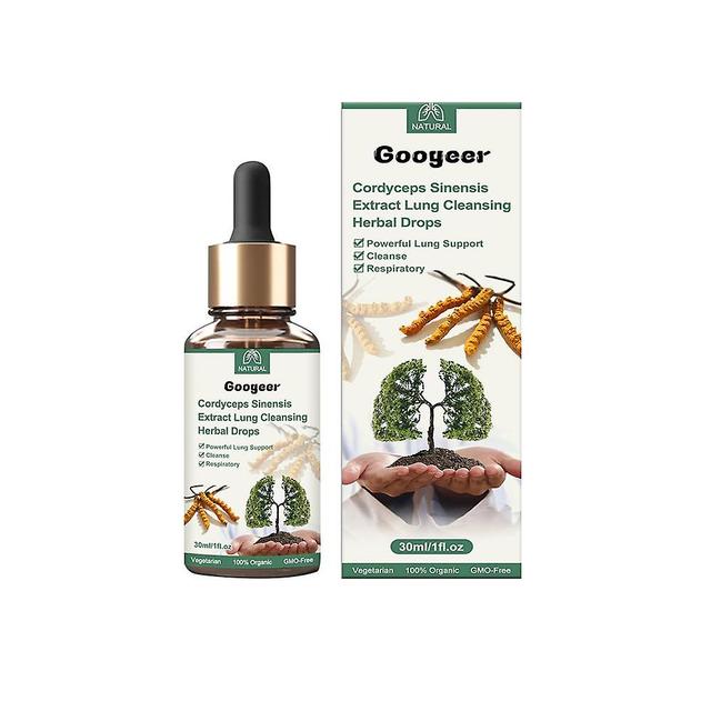 Cordyceps Sinensis Extract Lung Clearing Drops Clean & Breathe on Productcaster.