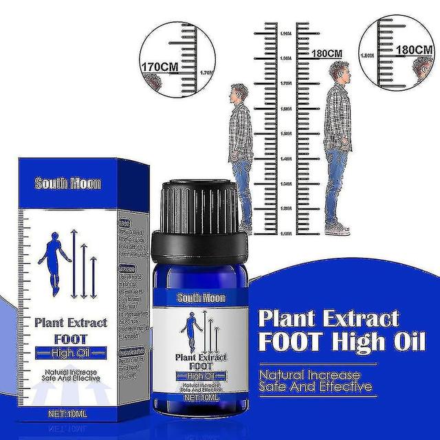 Body Height Enhancer Massage Oil Promote Blood Circulations Height Growth Essential Oil For Adults H on Productcaster.