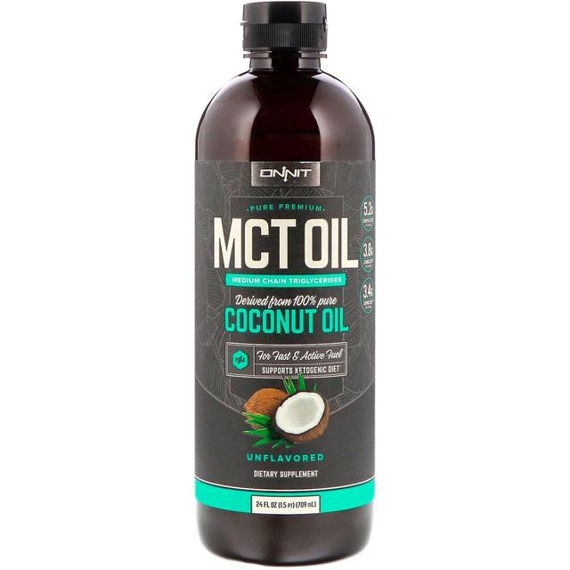 Onnit, Olej MCT, Bez smaku, 24 fl oz (709 ml) on Productcaster.