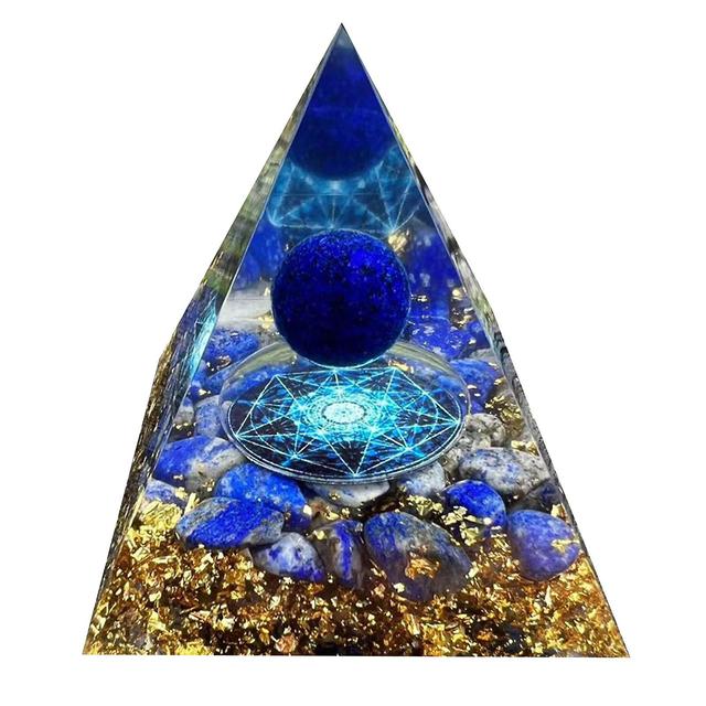 Crystal Pyramid Protection & Positive Energy Generator For Anxiety Relief B1 on Productcaster.