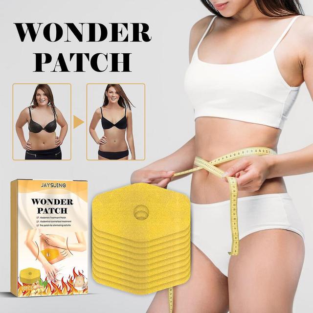 10Pcs 10pcs slimming navel sticker weight lose products shaping patches burning fat z6741 on Productcaster.