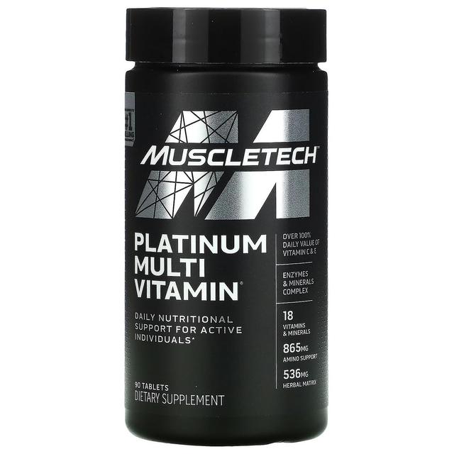 MuscleTech, Platin Multi Vitamin, 90 tabletter on Productcaster.