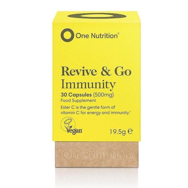 One Nutrition Revive & Go Immunity Caps 30 (ONE037) on Productcaster.