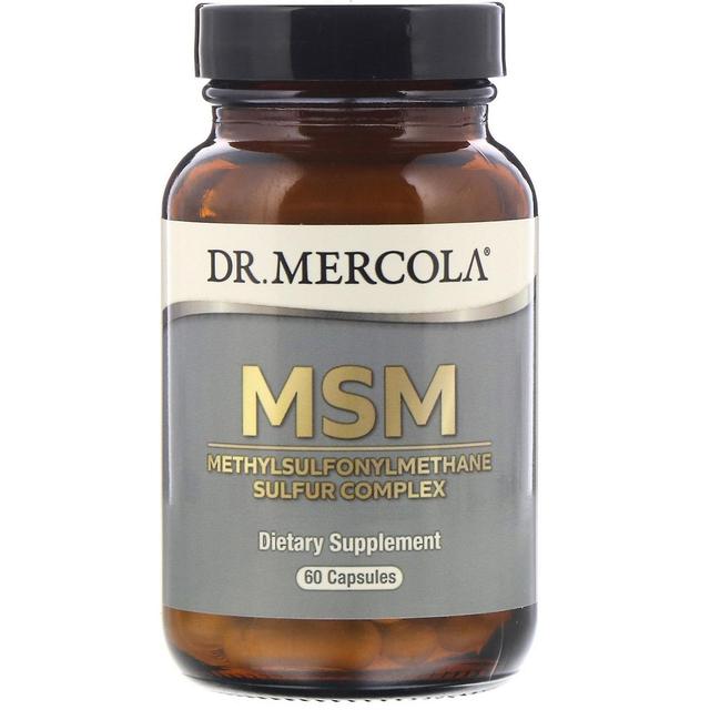 Dr. Mercola, MSM, Methylsulfonylmethane Sulfur Complex, 60 Capsules on Productcaster.