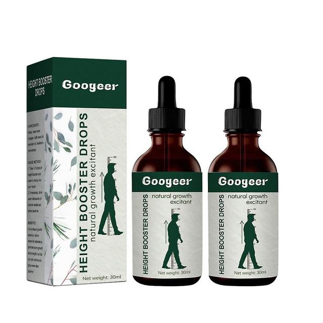 1-3X Height Booster Drops, Plant Extract High Oil For Bone Growth, Boost Metabolism 2PCS on Productcaster.