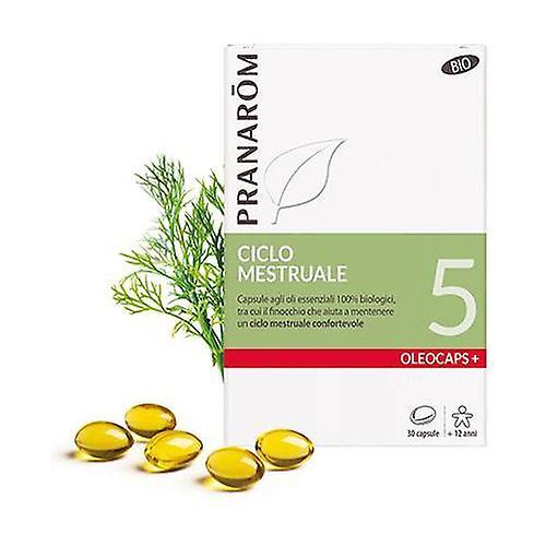 Pranarôm Oleocaps 5 - Menstrual Cycle Bio 30 capsules on Productcaster.