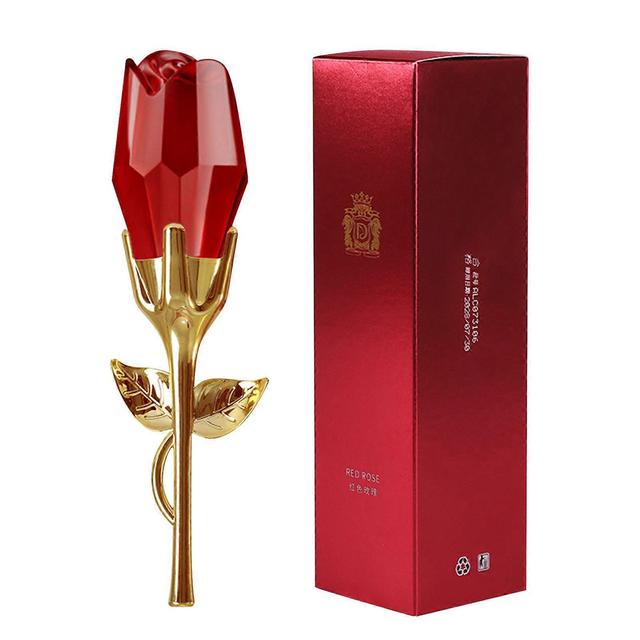 unbrand Red Rose Lady Perfume: Lasting Fragrance, Fresh Flower Fragrance, Rose Fragrance, Red Wine Purification 50ml A on Productcaster.