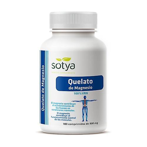 Sotya Magnesium Chelate 100 tablets of 900mg on Productcaster.