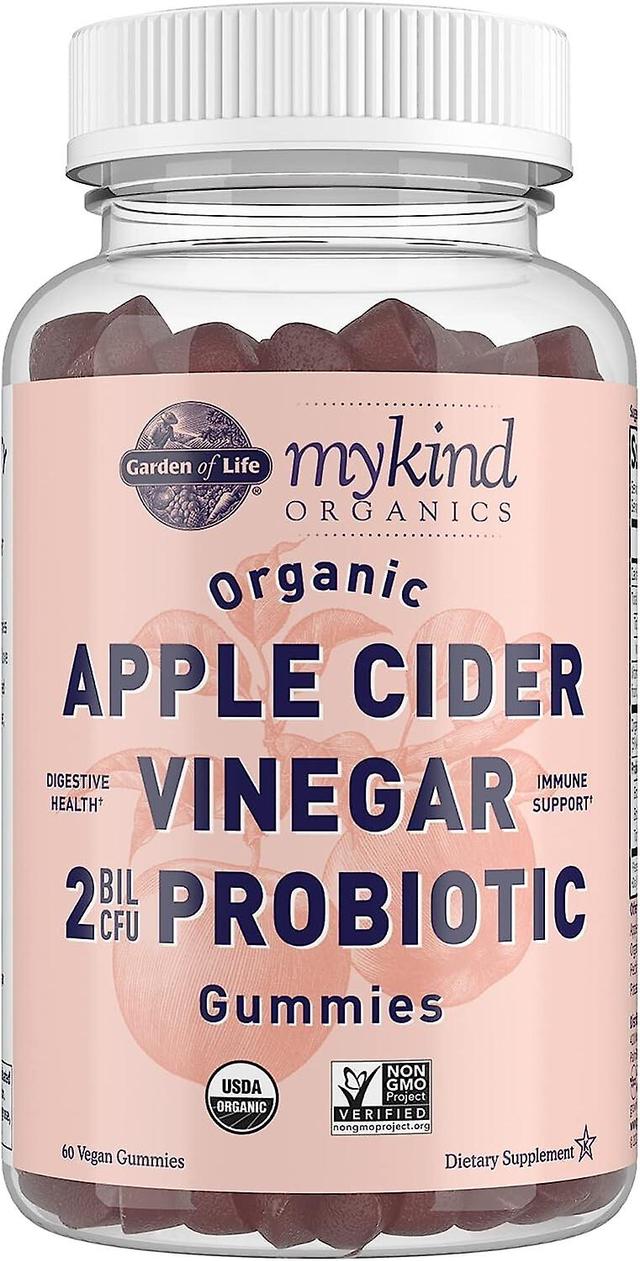 Timktv Garden Of Life Apple Cider Azijn Probiotische Gummies Mykind Organics - Usda Biologische Acv Gummy Vitaminen, 2 Miljard Cfus, Whole Food Vit... on Productcaster.